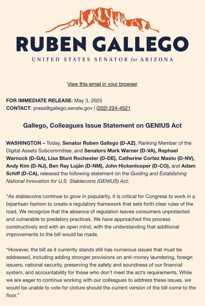 Crypto World Buzzes: Big Changes in Laws, Leadership, and Online Drama 2 A copy of the statement. Source: Alex Thorn