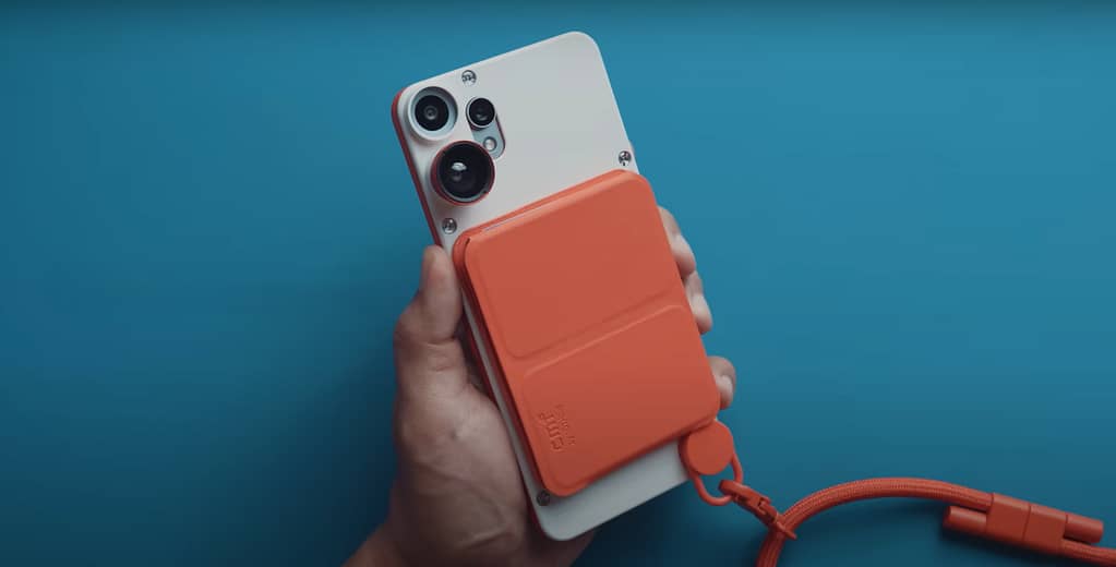 nothing CMF 2 Pro with card wallet accessory